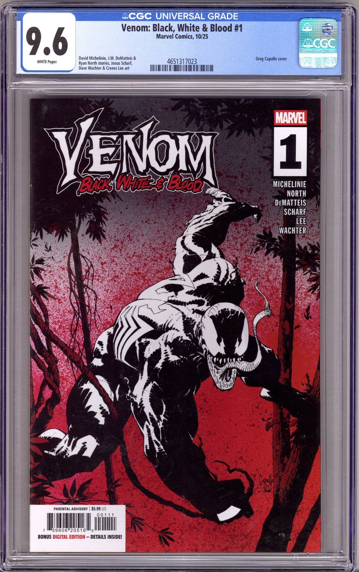 アメコミリーフ Venom #1 CGC 9.8 アメコミリーフ Venom #1 CGC 9.8