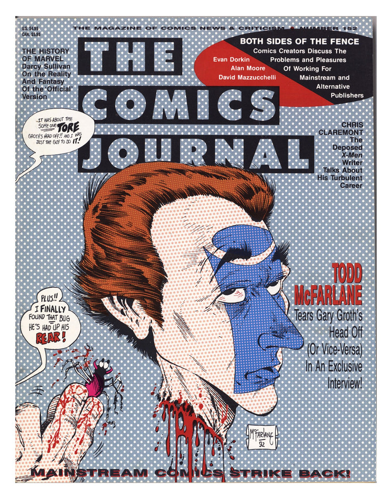 The Comics Journal 152 FN (6.0) (1992) 