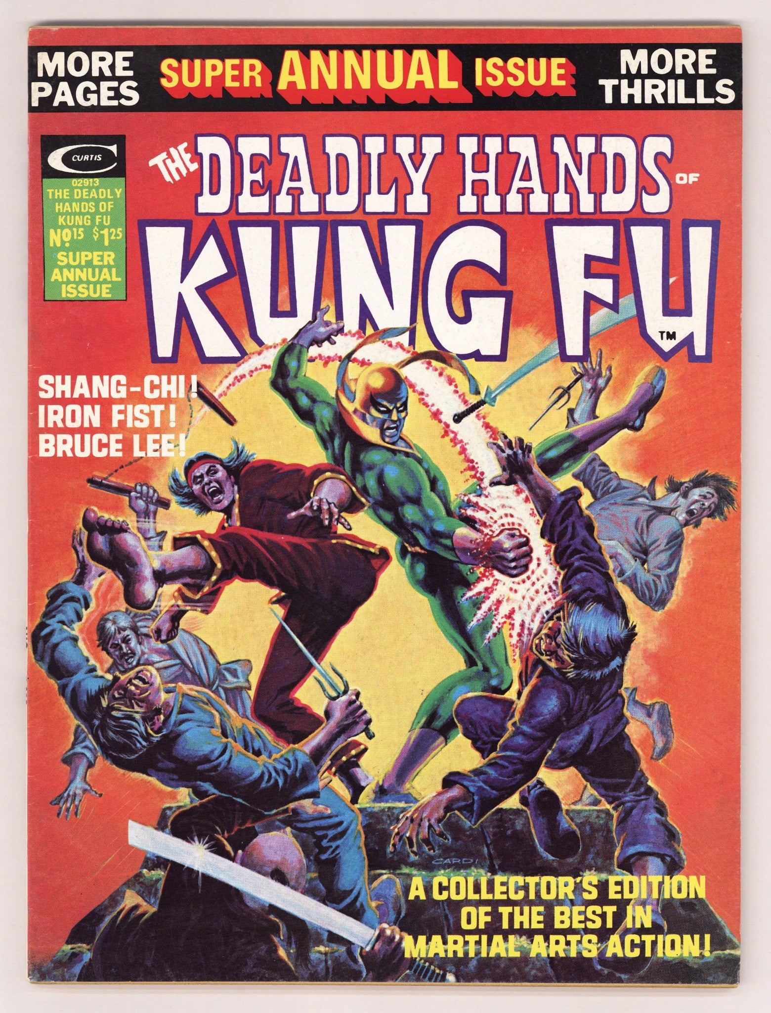 The Deadly Hands of Kung Fu Vol 1 15 FN+ (6.5) (1975) 