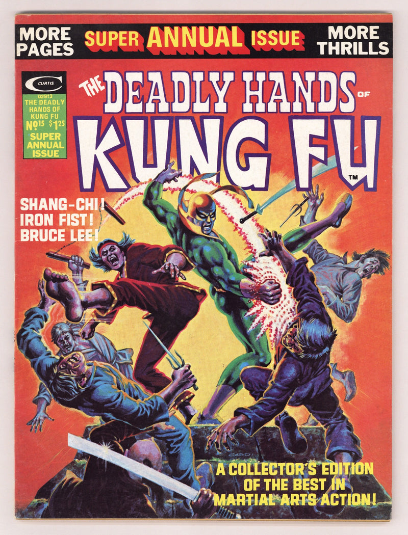The Deadly Hands of Kung Fu Vol 1 15 FN+ (6.5) (1975) 