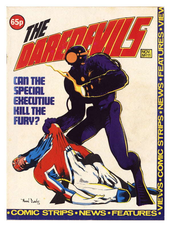 The Daredevils 11 VG+ (4.5) (1983)