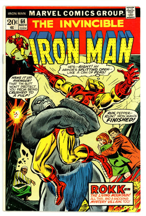 Iron Man Vol 1 64 FN+ (6.5) (1973) 