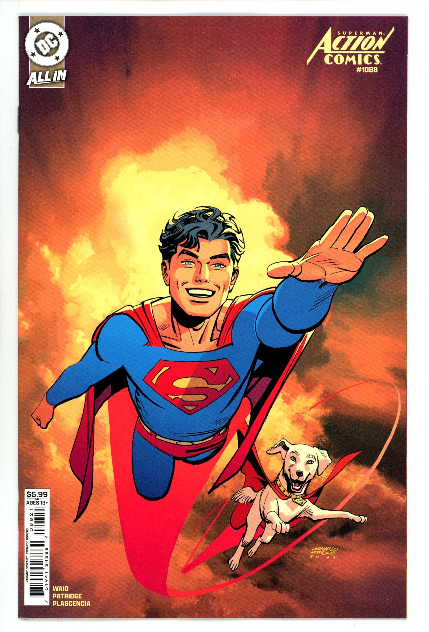 Action Comics Vol 3 1088 Romero Variant (2025)