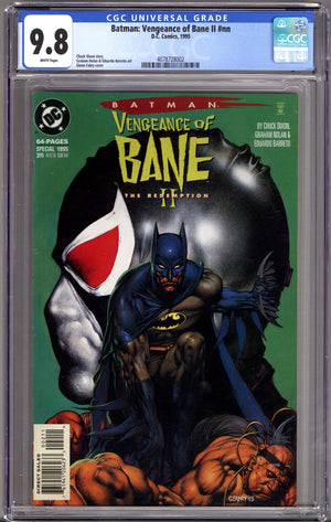 Batman: The Vengeance of Bane II 2 CGC 9.8 (NM/M) (1995)
