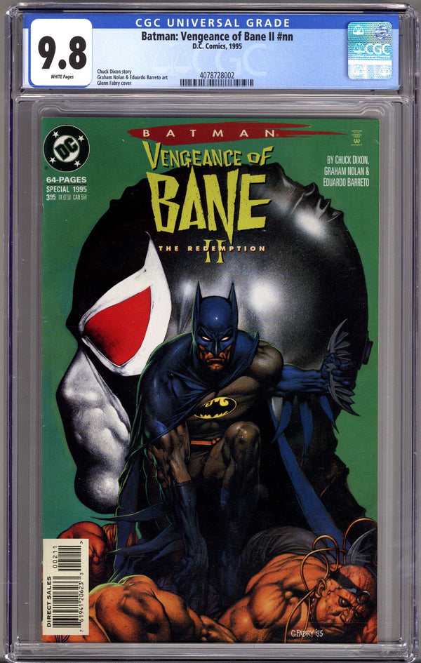 Batman: The Vengeance of Bane II 2 CGC 9.8 (NM/M) (1995)