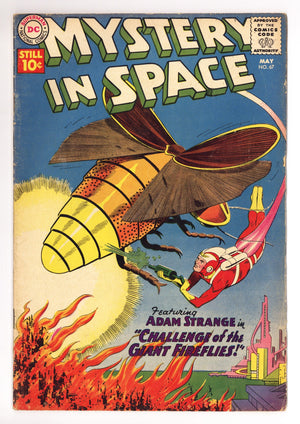Mystery in Space Vol 1 67 VG (4.0) Coupon Clipped (1961)