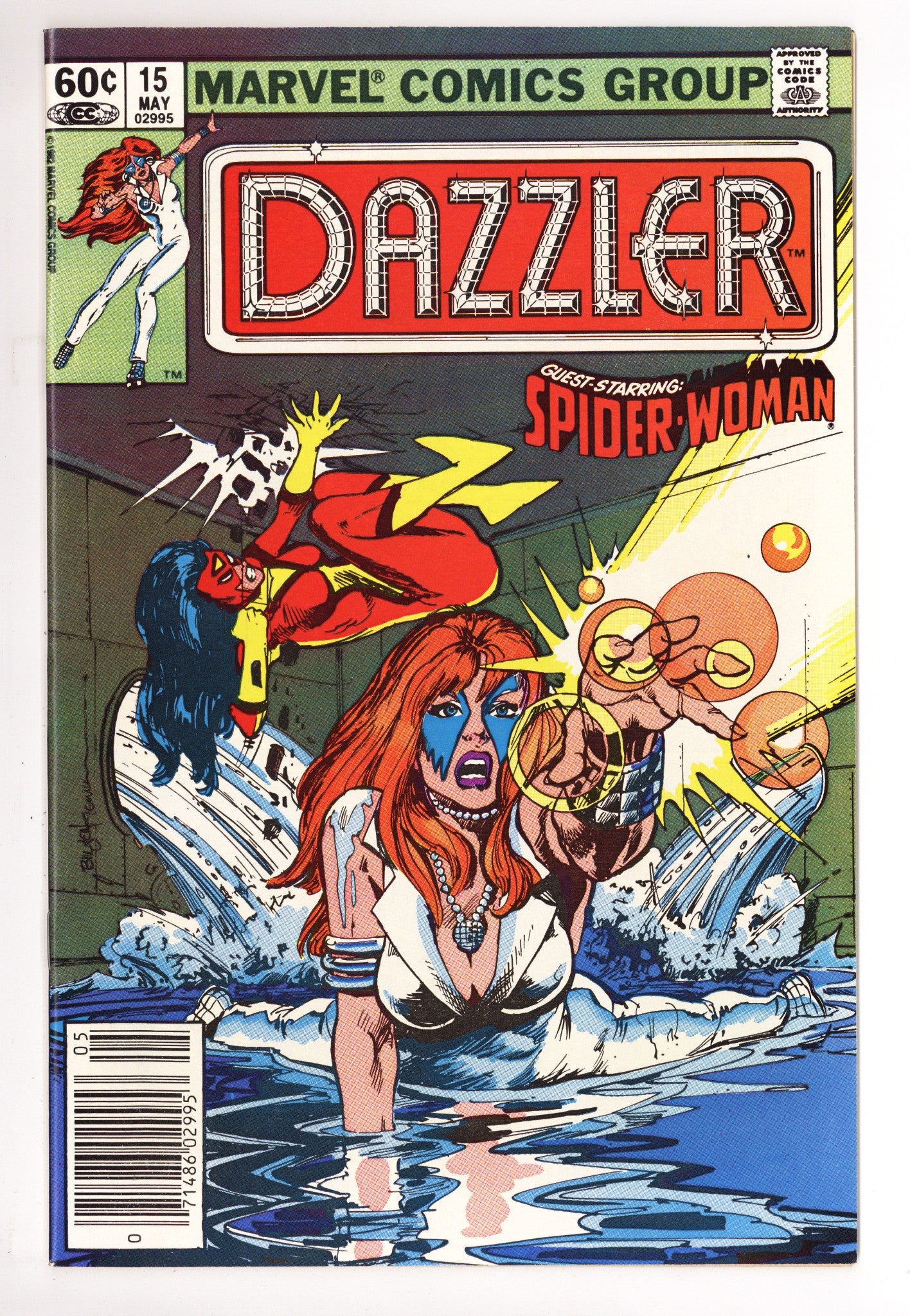 Dazzler Vol 1 15 High Grade (1982) Newsstand 