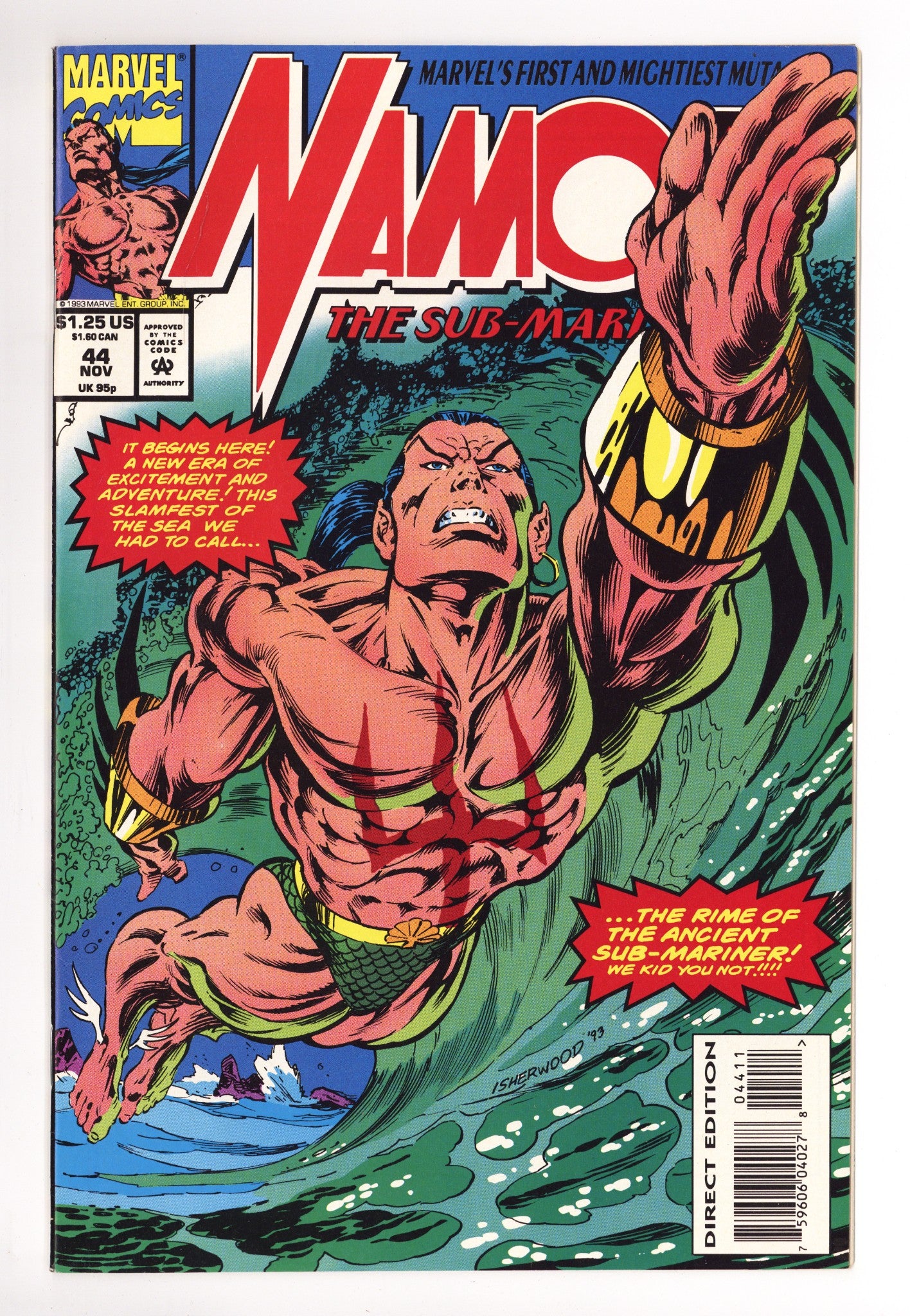 Namor, the Sub-Mariner 44 Mid Grade (1993) 