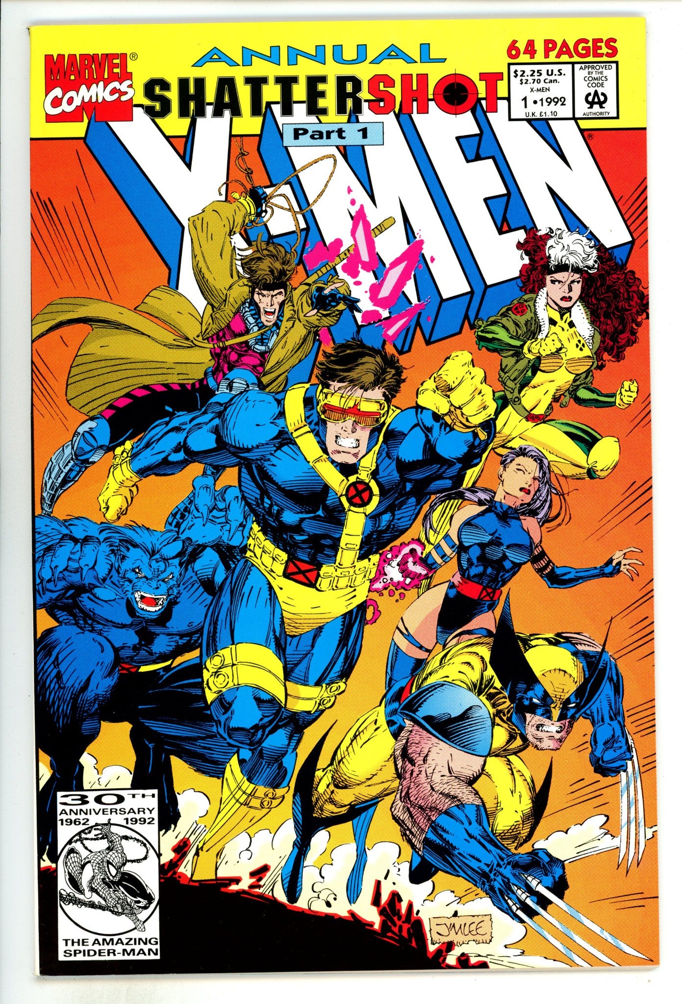 The X-Men Annual Vol 1 1  High Grade  (1992)  