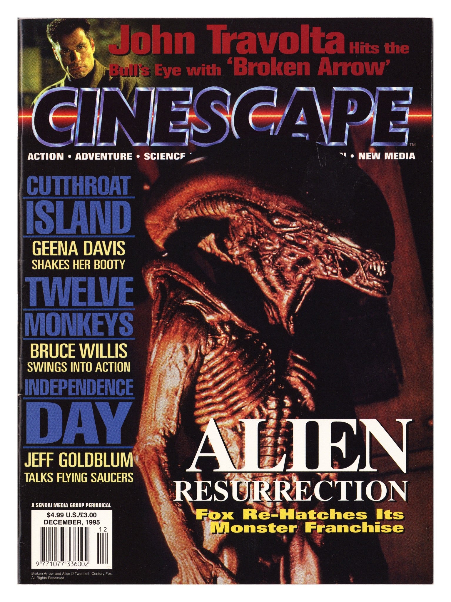 Cinescape Vol 2 3 Mid Grade (1995) 