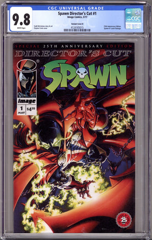 Spawn Director's Cut 1 CGC 9.8 (NM/M) (2017) Crain Variant