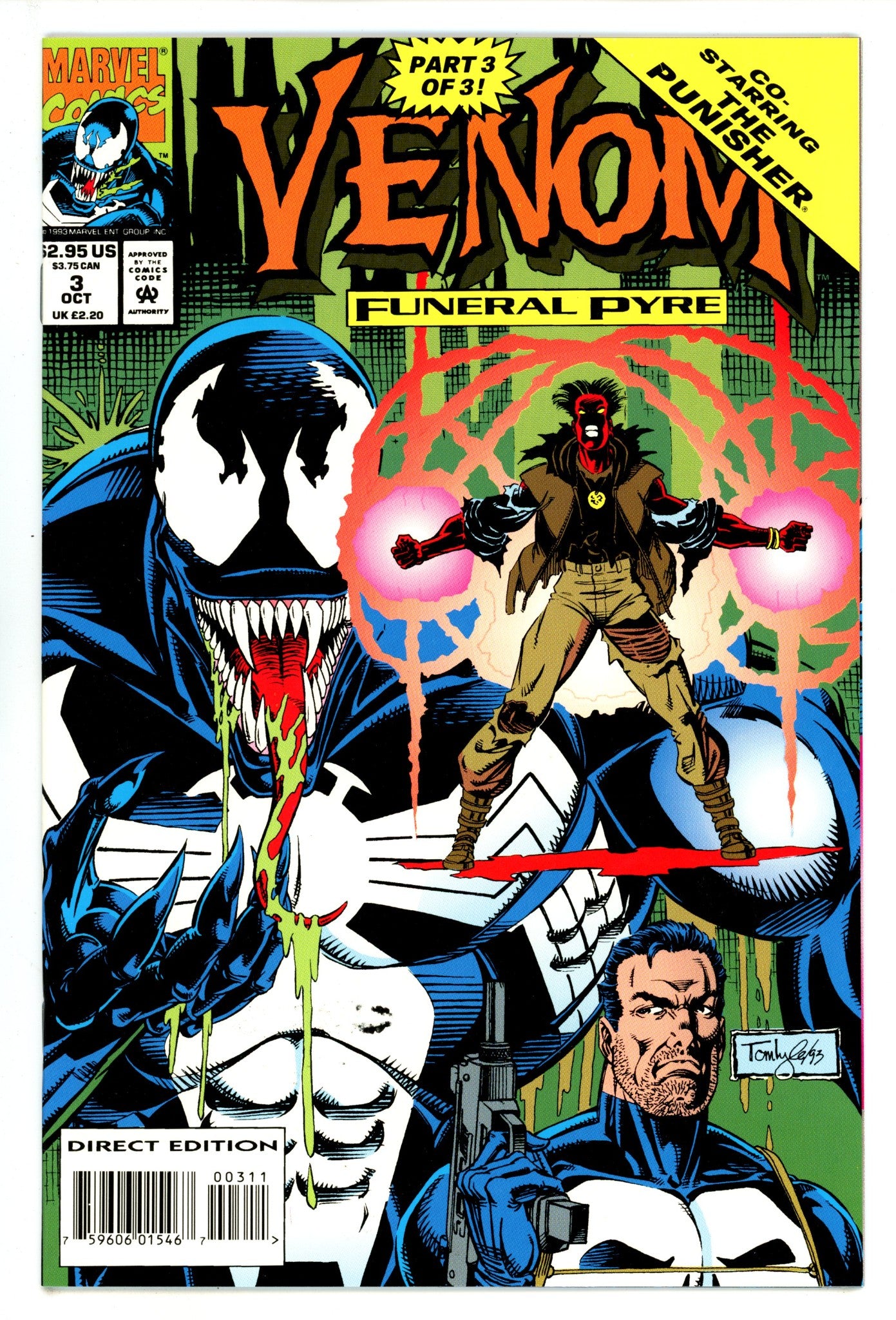 Venom: Funeral Pyre 3 NM- (9.2) (1993) 