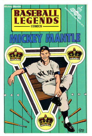 Baseball Legends Comics 4 High Grade (1992)