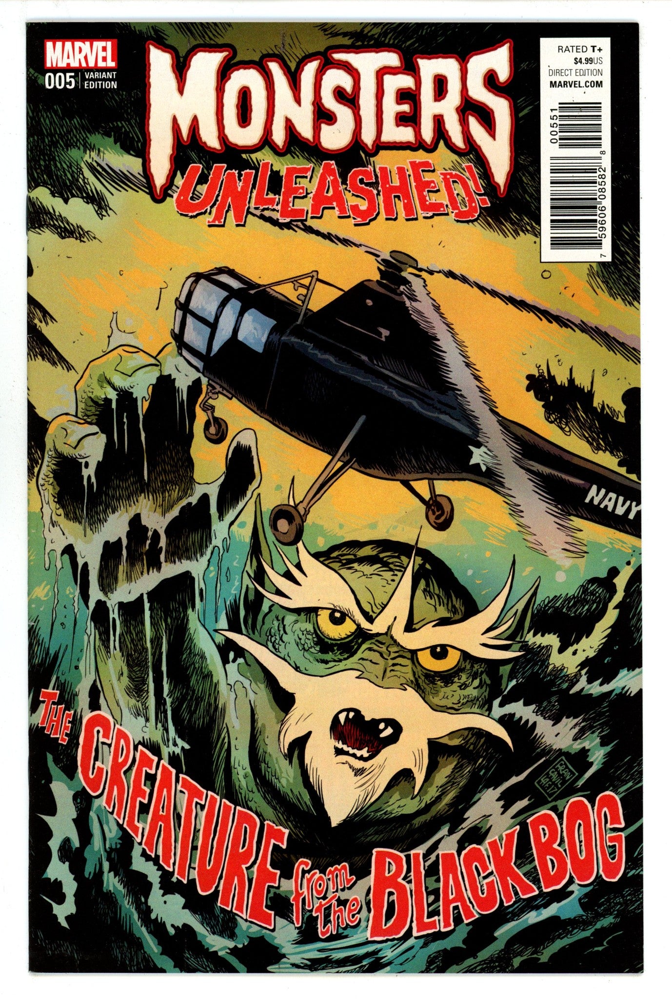 Monsters Unleashed Vol 2 5 High Grade (2017) Francavilla Variant 