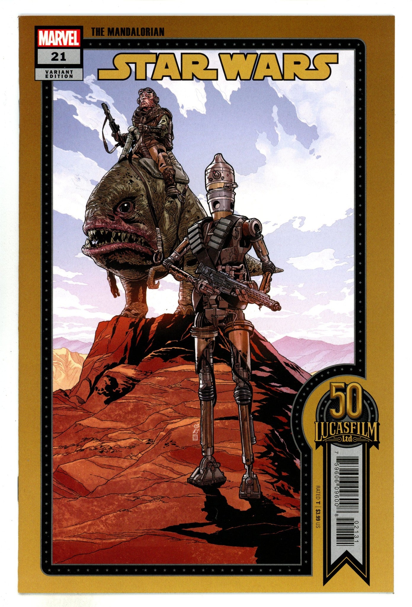 Star Wars Vol 3 21 High Grade (2022) Sprouse Variant 