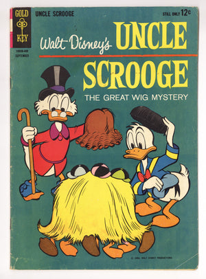 Walt Disney Uncle Scrooge 52 VG+ (4.5) (1964)