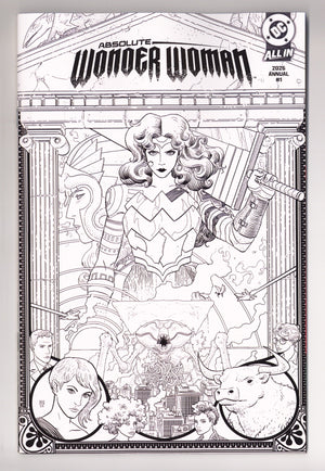 Absolute Wonder Woman Annual  1 Sherman  2nd Print B&W Variant   (2026)