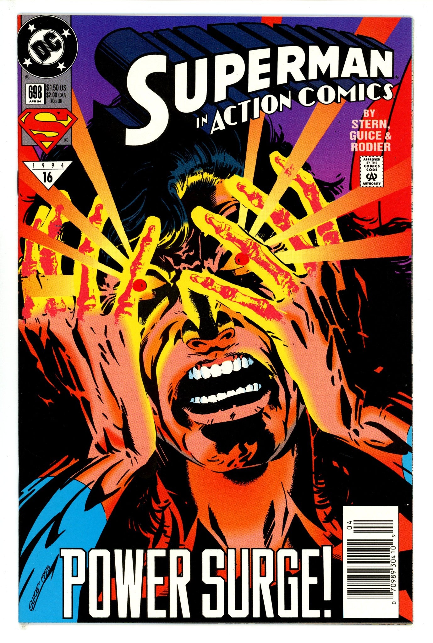 Action Comics Vol 1 698 Newsstand NM (1994)