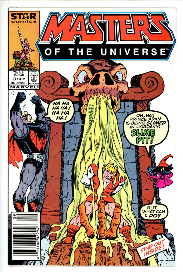 Masters of the Universe 3 FN/VF (7.0) (1986) Newsstand