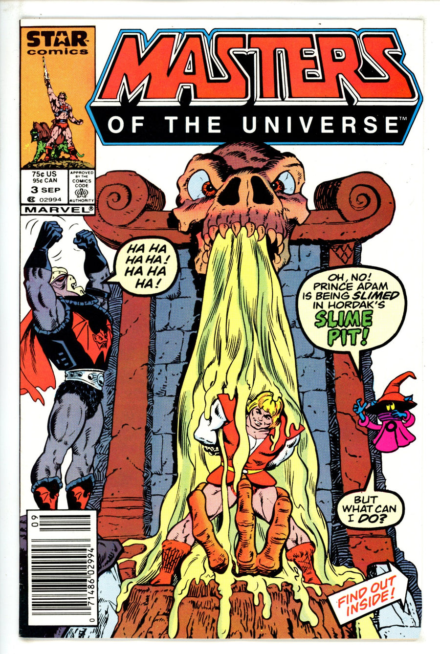 Masters of the Universe 3 FN/VF (7.0) (1986) Newsstand 