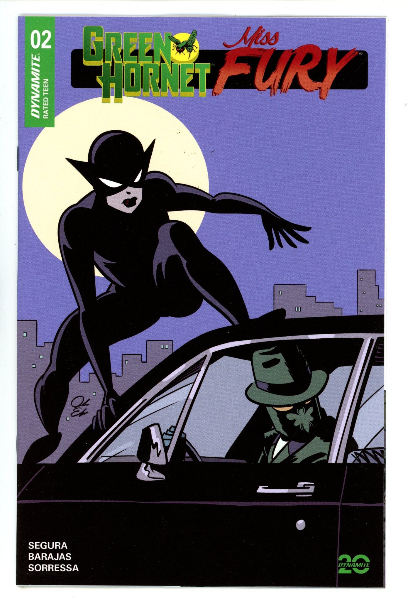 Green Hornet Miss Fury 2 Edgar Variant (2025)