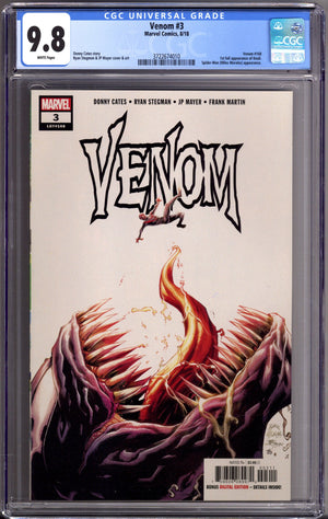 Venom Vol 4 3 (168) CGC 9.8 (NM/M)   (2018)