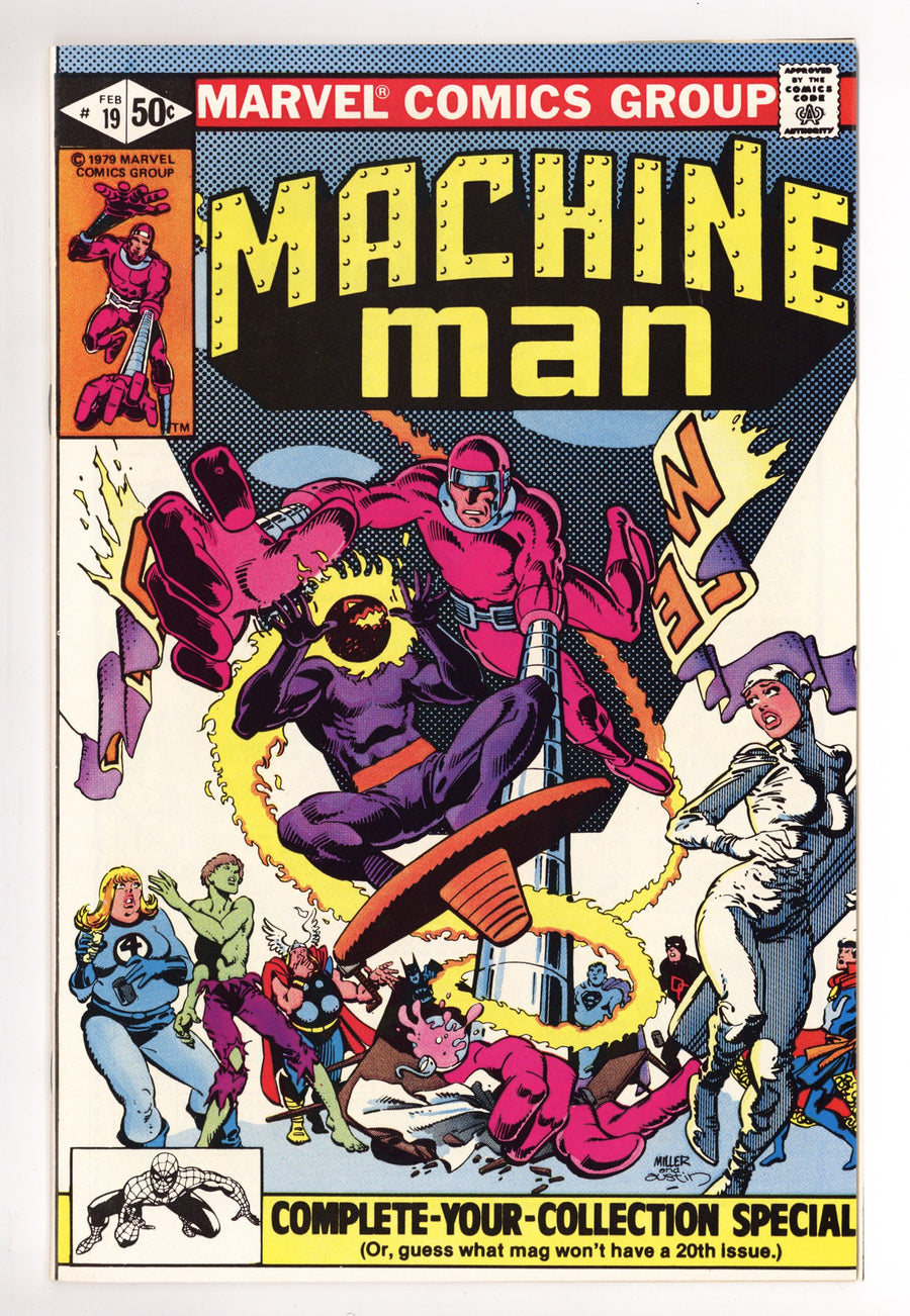 Machine Man Vol 1 19 VF/NM (9.0) (1981) 