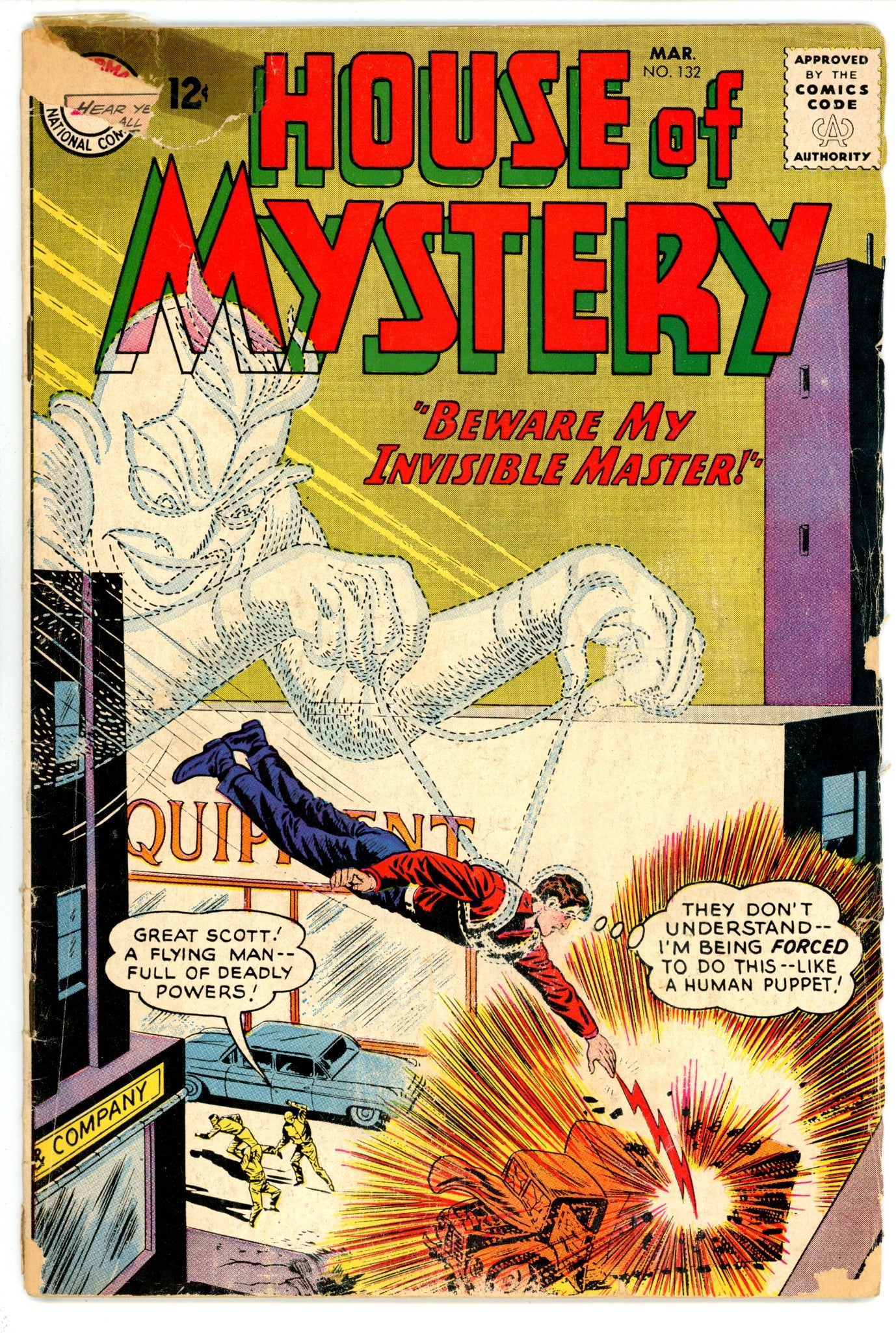 House of Mystery Vol 1 132 GD+ (2.5) (1963) 