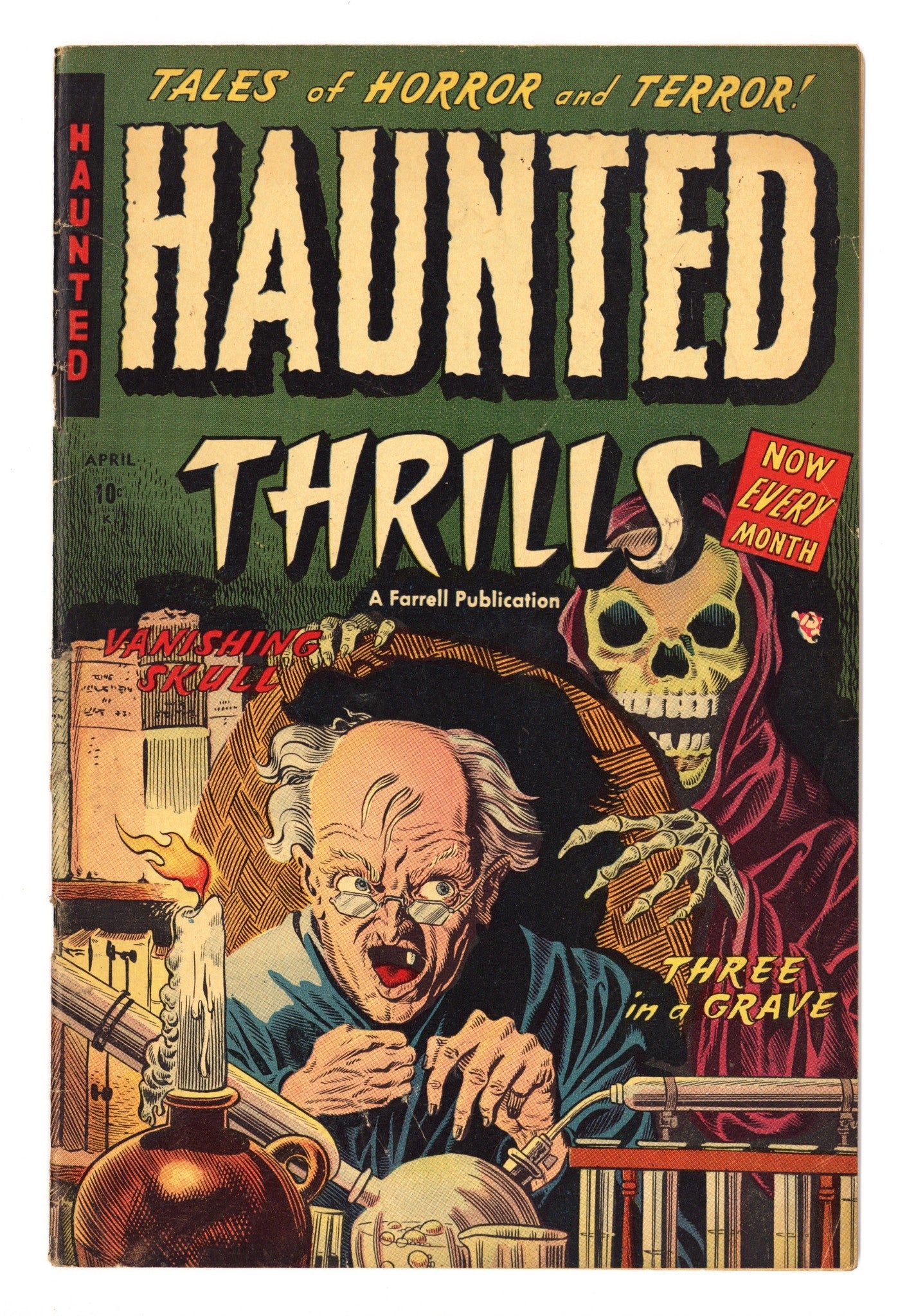 Haunted Thrills 8 VG- (3.5) (1953) 