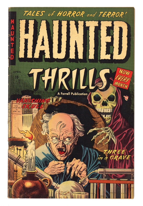 Haunted Thrills 8 VG- (3.5) (1953)