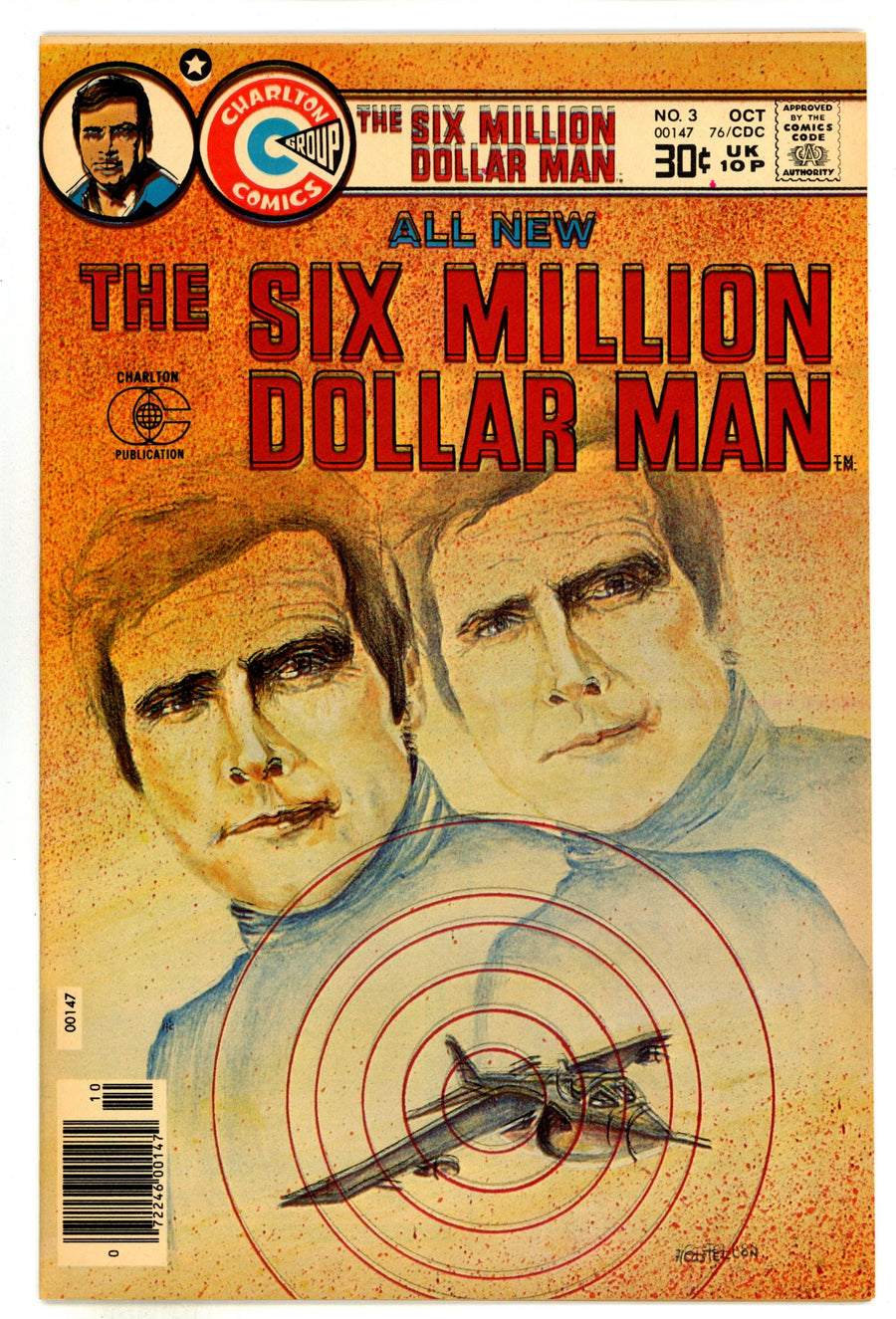 The Six Million Dollar Man 3 NM- (9.2) (1976) 