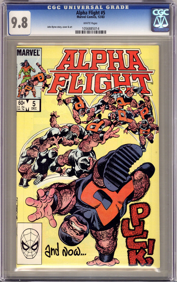 Alpha Flight Vol 1 5 CGC 9.8 (NM/M) (1983)