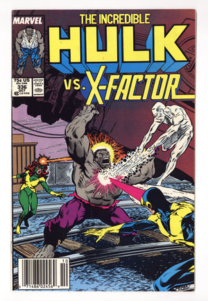 The Incredible Hulk Vol 1 336  Mid Grade   (1987)     Newsstand