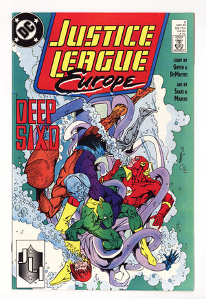 Justice League Europe 2 High Grade (1989)