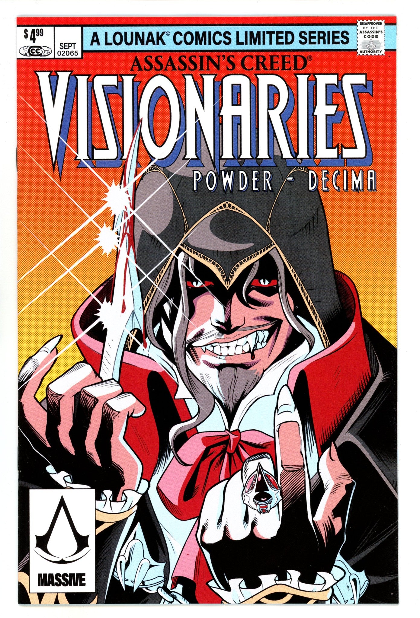 Assassins Creed Visionaries Powder Decima 1 Marco Homage Variant (2024)