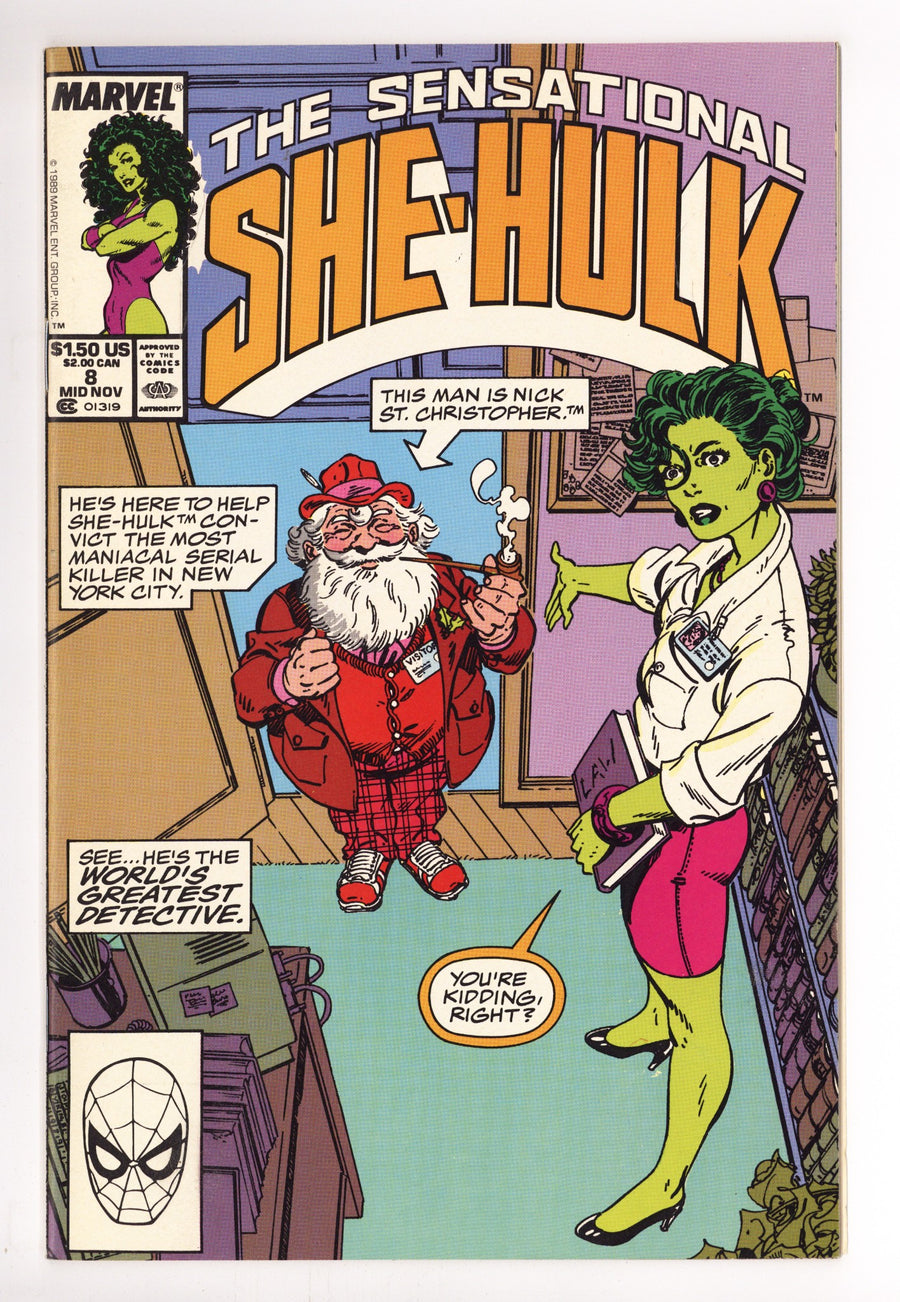 The Sensational She-Hulk 8 High Grade (1989) 