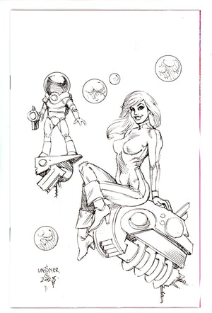 Barbarella Vol 3 3 Linsner B&W Virgin Incentive Variant NM- (2025)