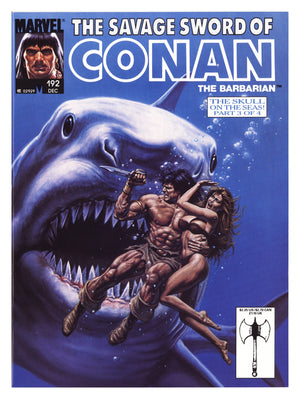The Savage Sword of Conan Vol 1 192 VF/NM (9.0) (1991)