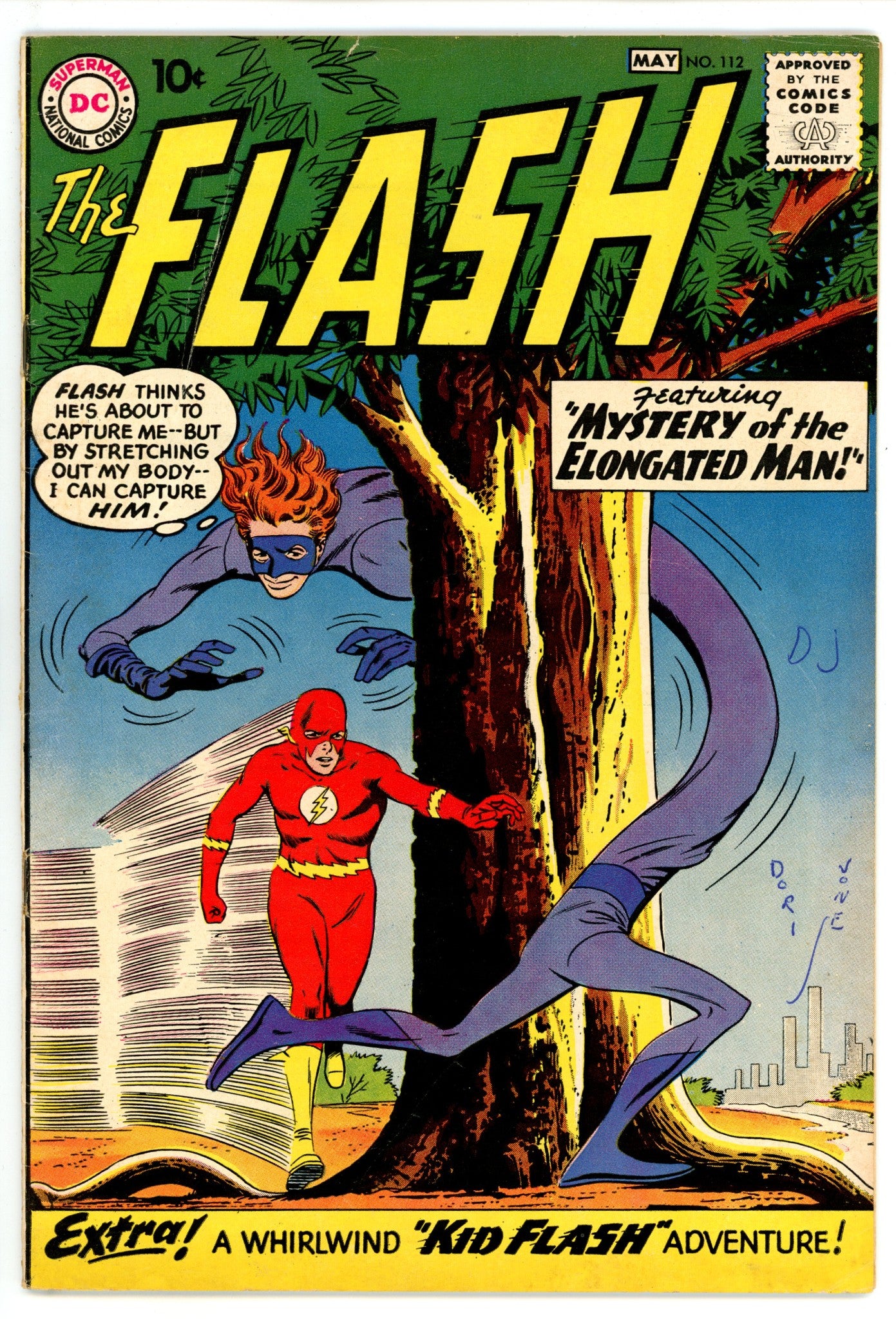The Flash Vol 1 112 FN- (5.5) (1960) 