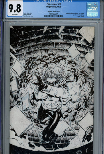Crossover 1 CGC 9.8 (NM/M) (2020) Stegman Sketch Virgin Incentive Variant 