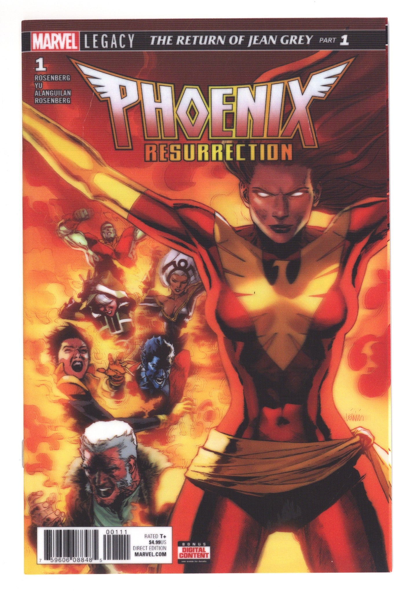 Phoenix Resurrection: The Return of Jean Grey Vol 9 1 High Grade (2018) 
