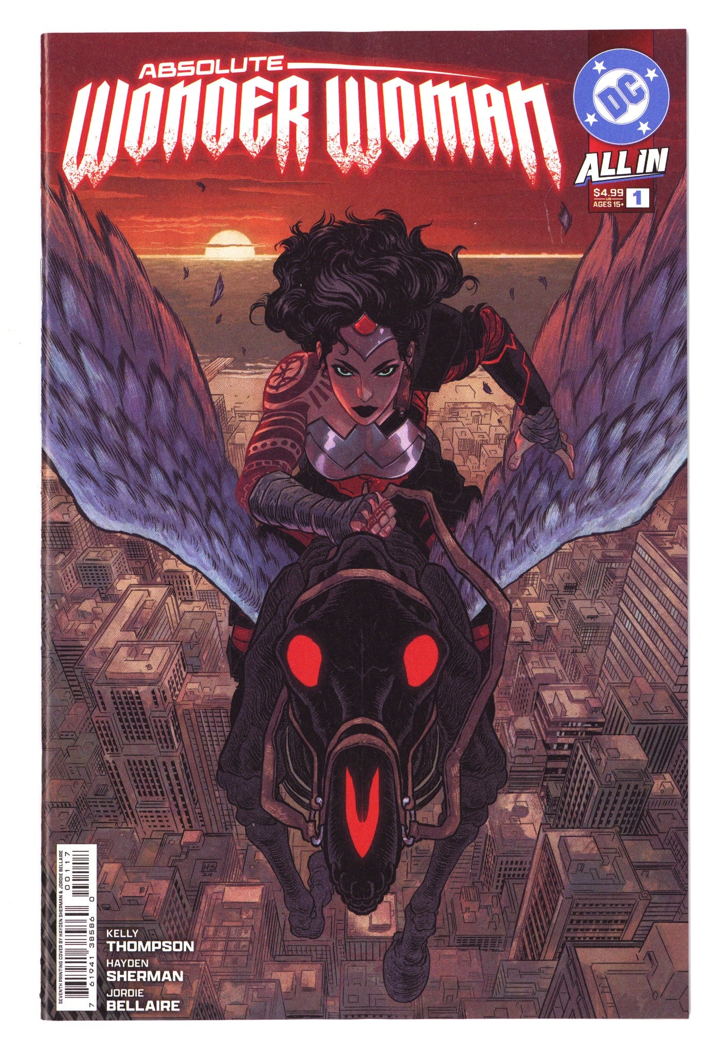 Absolute Wonder Woman 1 7Th Print (2025)