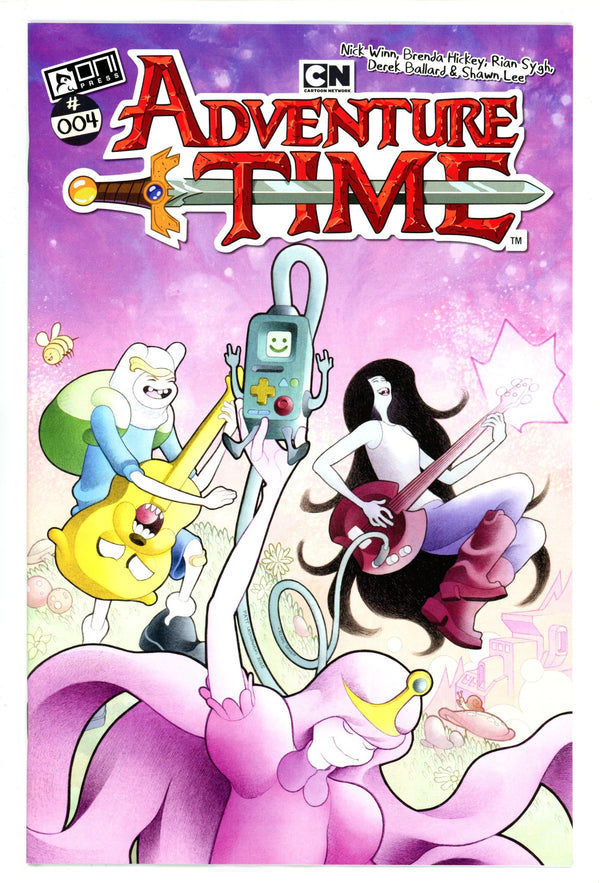 Adventure Time 4 Lesniewski Incentive Variant NM- (2025)