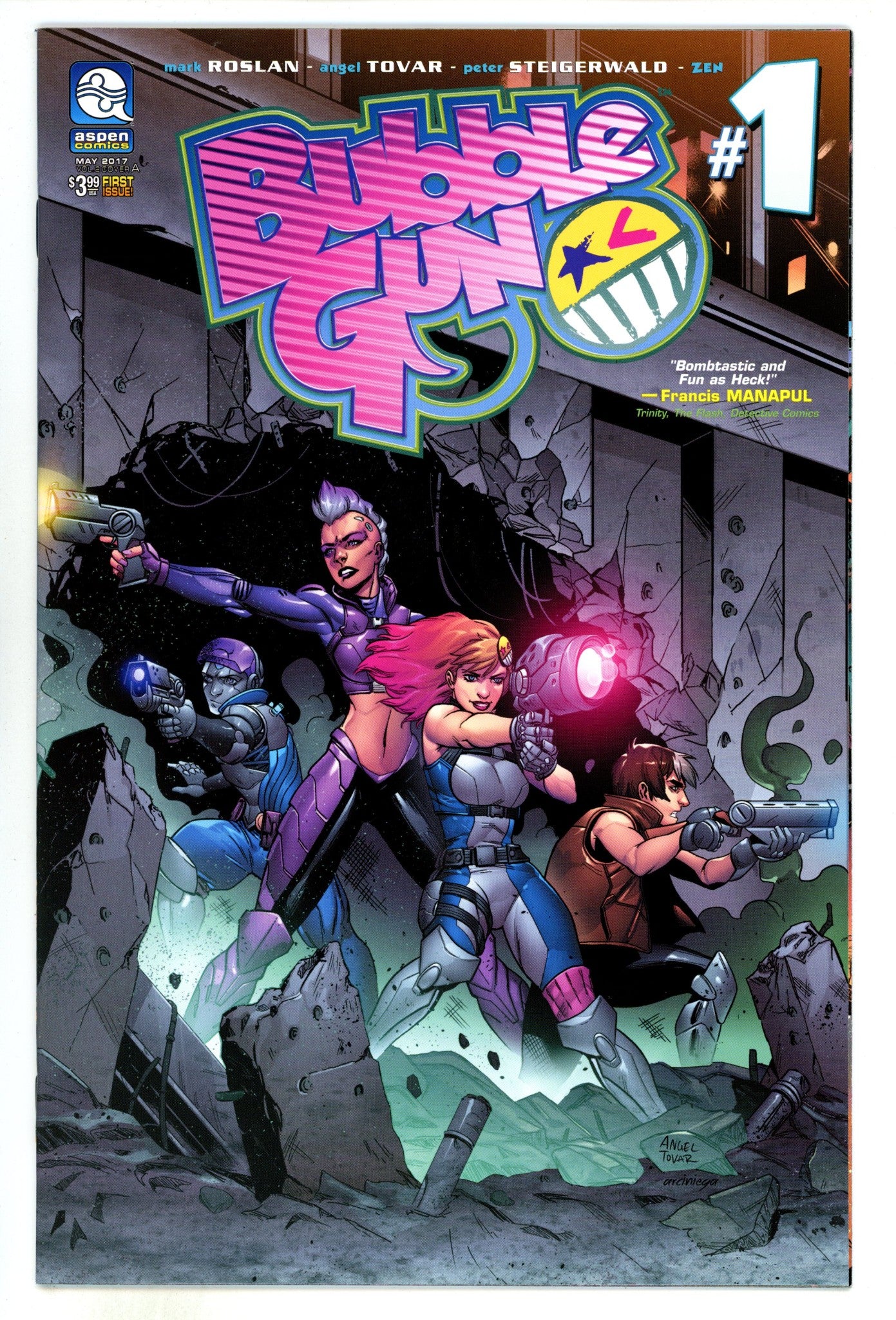 Bubblegun Vol 2 1 High Grade (2017) 