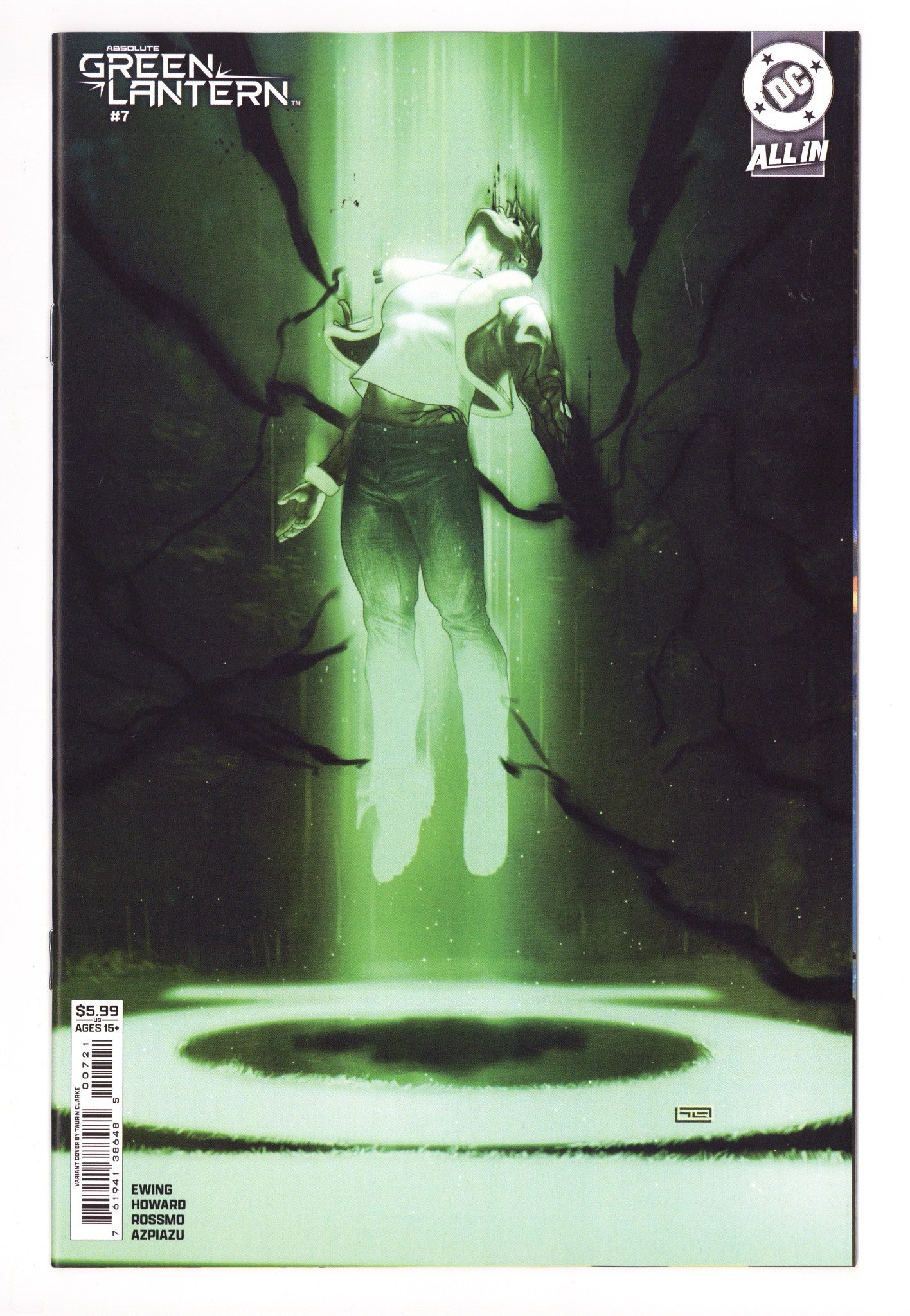 Absolute Green Lantern 7 Clarke Variant (2025)