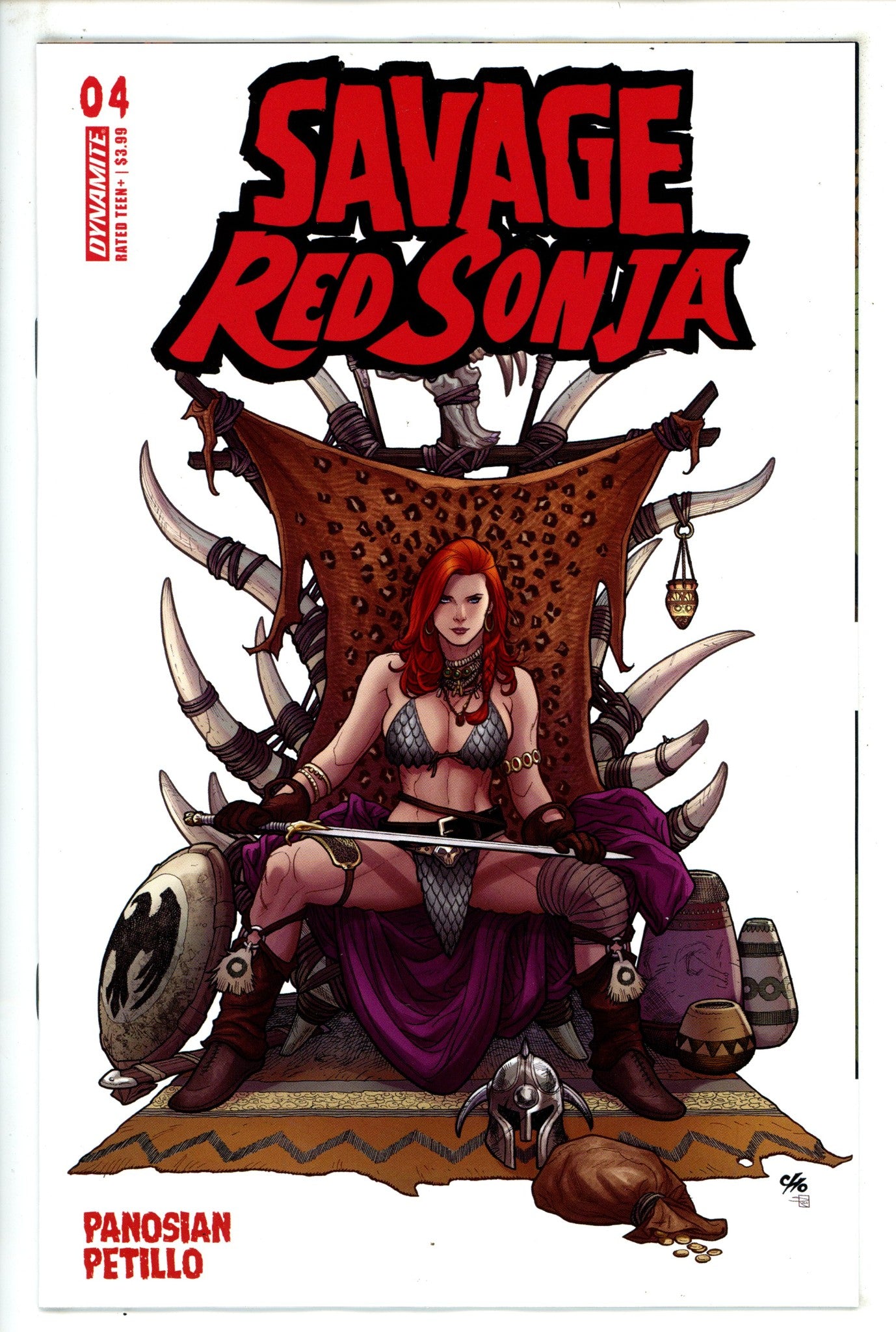 Savage Red Sonja 4 Cho Variant (2024)