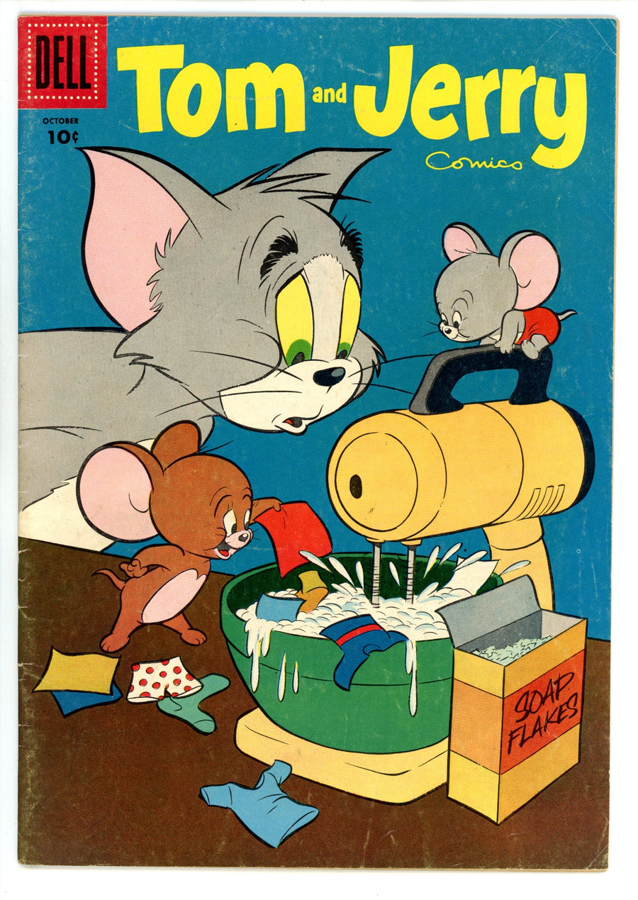 Tom & Jerry Comics 135 VG+ (4.5) (1955) 
