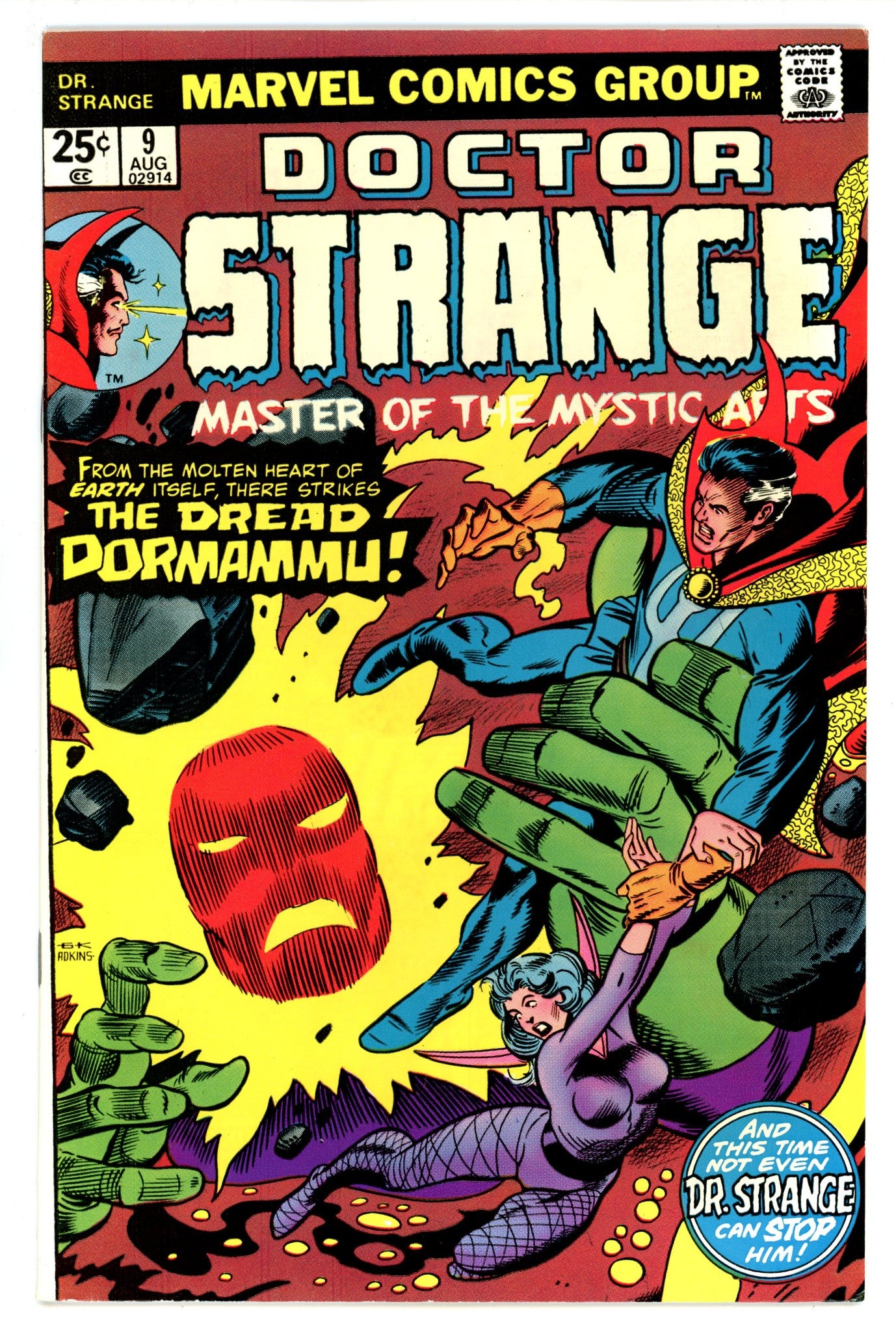 Doctor Strange Vol 2 9 VF (8.0) (1975) 