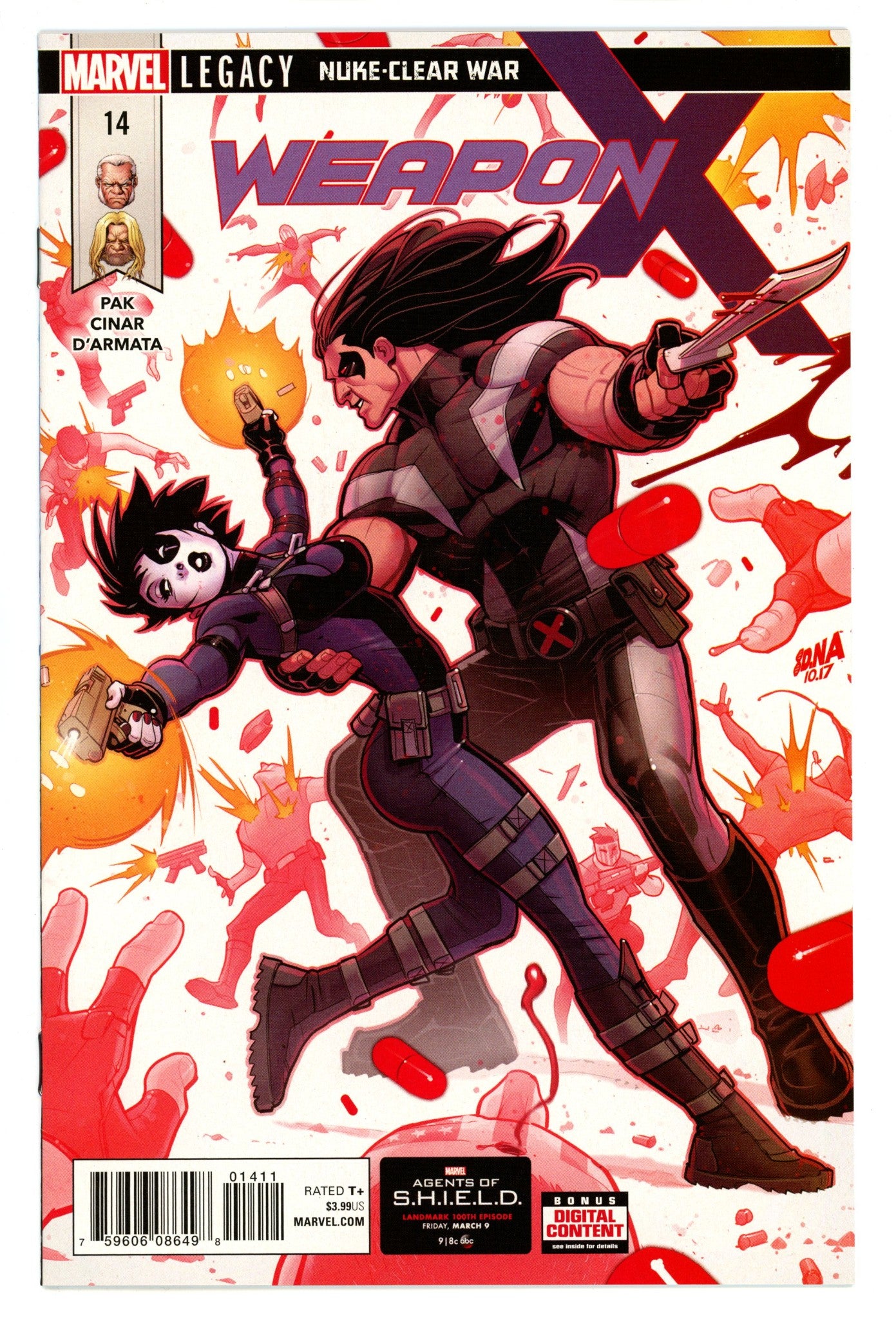 Weapon X Vol 3 14 High Grade (2018) 