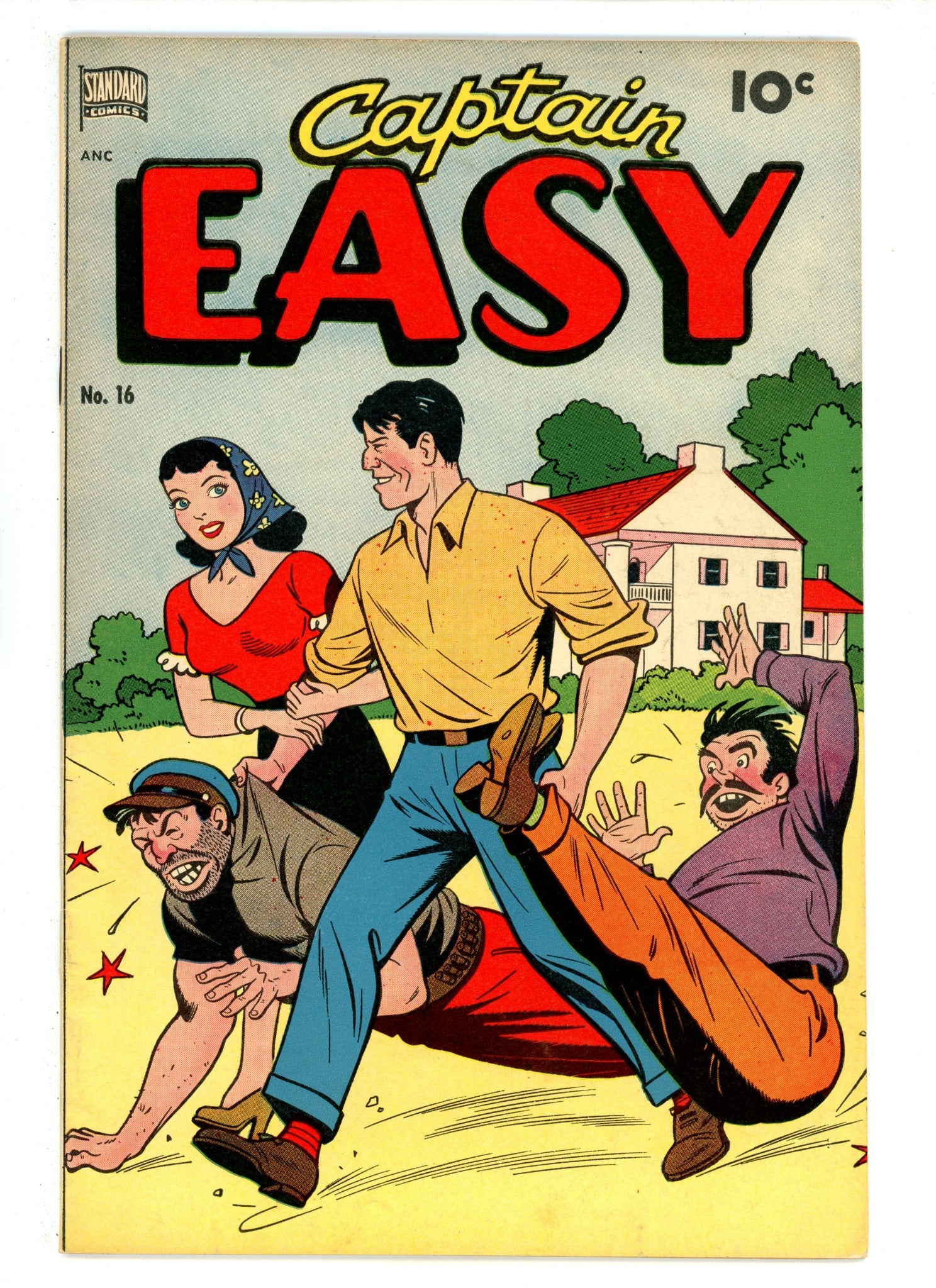 Captain Easy 16 FN/VF (7.0) (1949) 